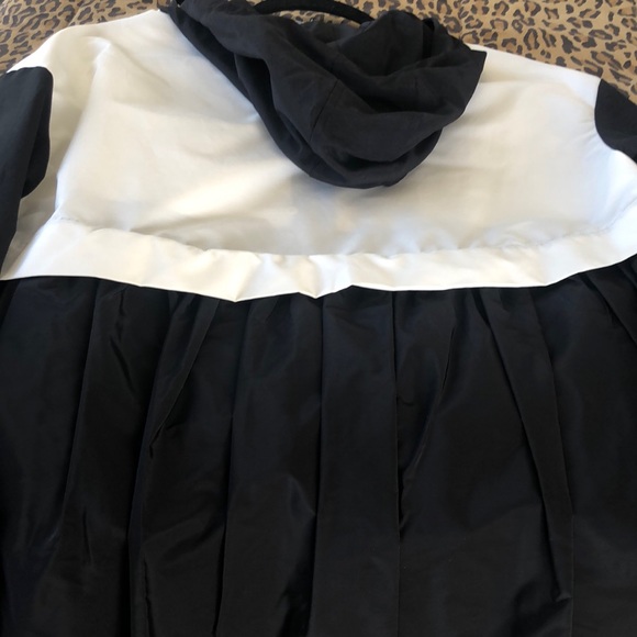 NWT KATE SPADE NEW BLK/WH ANORAK JACKET - Picture 5 of 8